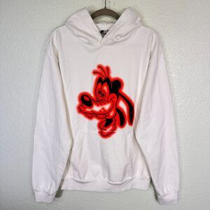 Noon Goons Disney Hoodie Mens Medium Goofy Goofball Fleece Graphic Sweater USA
